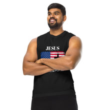 Load image into Gallery viewer, JESUS &amp; FREEDOM Muscle Shirt
