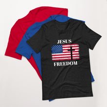 Load image into Gallery viewer, JESUS &amp; FREEDOM T-shirt
